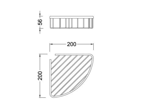 Полка в ванную комнату Timo Nelson 160077/02 - фото 2