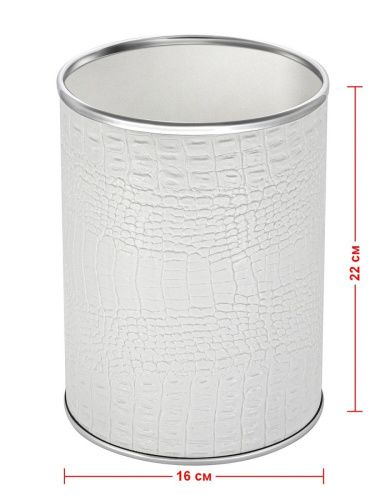 Ведро мусорное Geralis CROCO M-KWH-B 3 л - фото 2