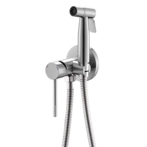 Гигиенический душ со смесителем Voda VSL01 серый - фото 2