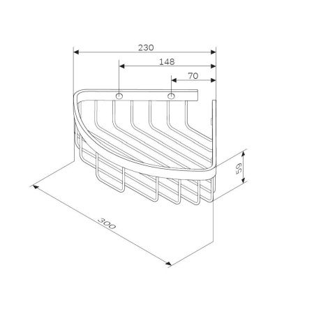 Полка в ванную комнату Am.Pm Sense L A7452122