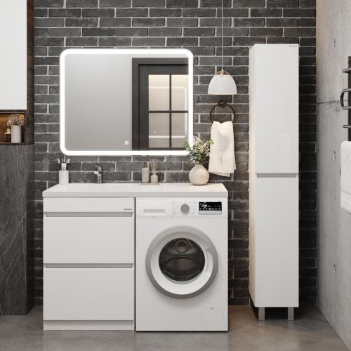 Тумба под раковину Onika Милтон 105801 58х48х87 напольная - фото 4