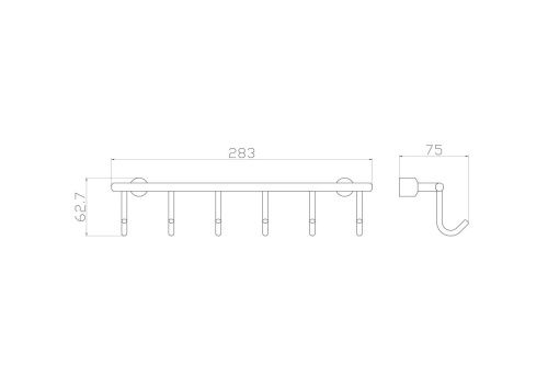 Крючок Wonzon & Woghand WW-9382-6 - фото 2