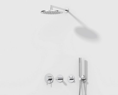 Душевая система Vitra Origin A49266EXP встраиваемая в стену цвет хром - фото 2