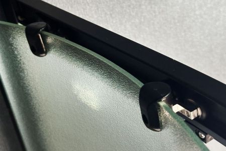 Душевой уголок Royal Bath HK RB90HK-C-BL-Practic 90х90 стекло рифленое профиль черный с поддоном