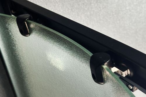 Душевой уголок Royal Bath HKD RB90HKD-C-BL-Practic 90х90 стекло рифленое профиль черный без поддона - фото 3