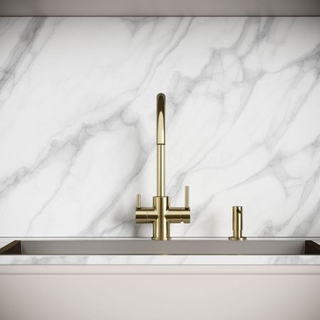 Смеситель для кухни Sancos Taper SC4012BG на мойку золото