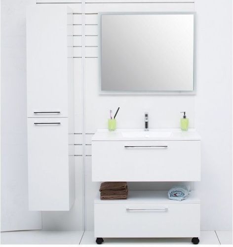 Шкаф-пенал De Aqua Токката 00167272 40х180 подвесной - фото 5