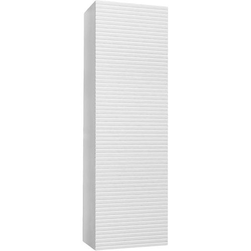 Шкаф-пенал Jorno STONE Stn.04.120/P/W/JR 30х120 подвесной цвет белый