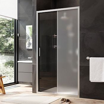 Душевая дверь Am.Pm Gem W90G-110-1-195MM 110х195 стекло прозрачное профиль хром