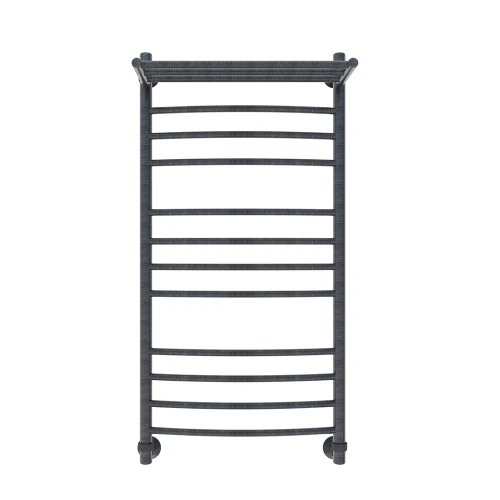 Полотенцесушитель водяной Veconi Nemi-B N10050GR-B 50х100 серый - фото 2