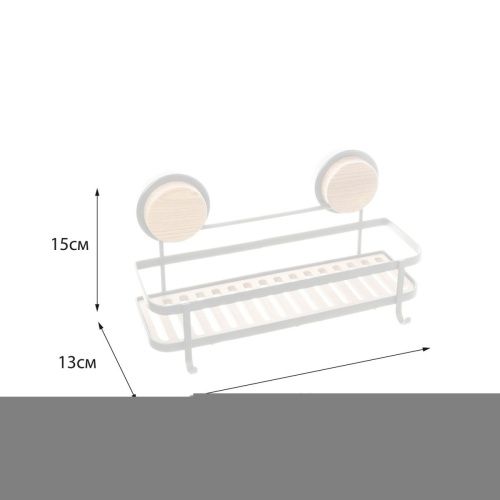 Полка в ванную комнату Fixsen Magic FX-950B-1 - фото 4