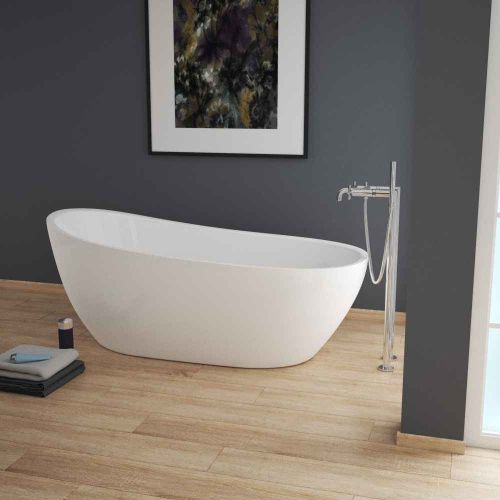 Ванна акриловая Grossman Galaxy GR-1401 170х80 отдельностоящая овальная с каркасом - фото 2