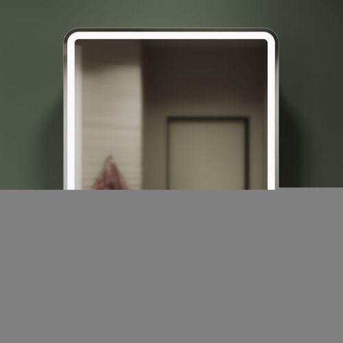 Зеркало-шкаф Sancos Diva DI600 60х80 подвесной цвет белый - фото 3