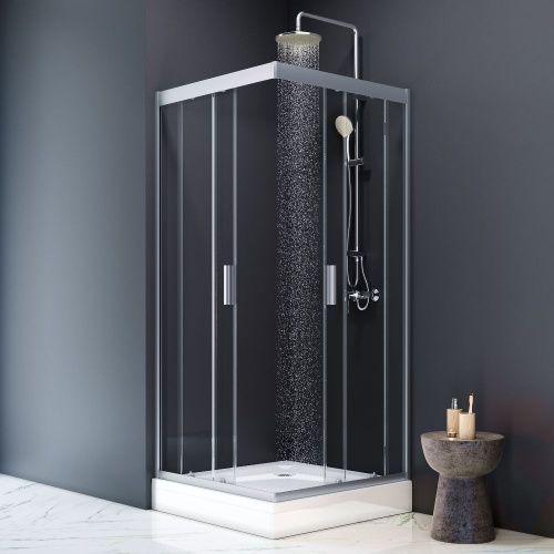 Душевой поддон из ABS-пластика Am.Pm Gem W90T-403-090W 90х90 белый с каркасом - фото 3