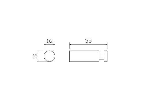 Крючок Wonzon & Woghand EASY WW-8105-2-CR - фото 2