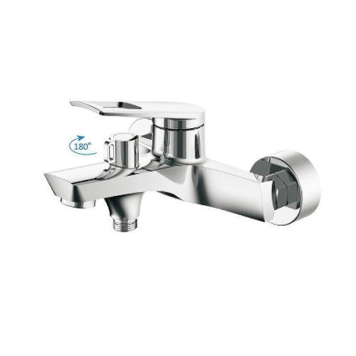 Смеситель для ванны и душа Haiba HB595 HB60595 настенный хром - фото 2