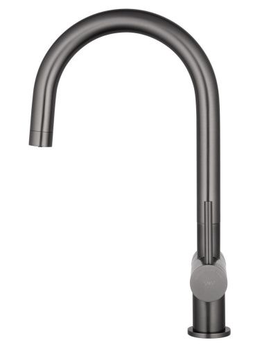 Смеситель для кухни Wonzon & Woghand WW-3211-BGG на мойку серый - фото 2