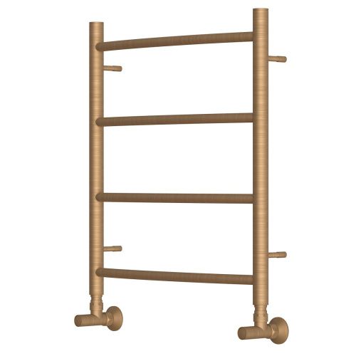 Полотенцесушитель водяной Point Афина PN04156BR 55х60 бронза - фото 3