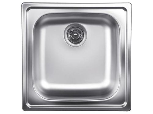 Кухонная мойка Ukinox Гранд GRP500.500 -GT8K -C 50х50 цвет хром поверхность полированная - фото 2