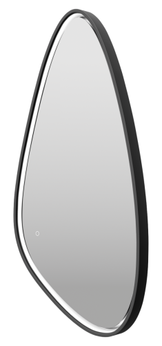 Зеркало с подсветкой Brevita Venus VEN-Var-060-black 60х120 подвесное - фото 4