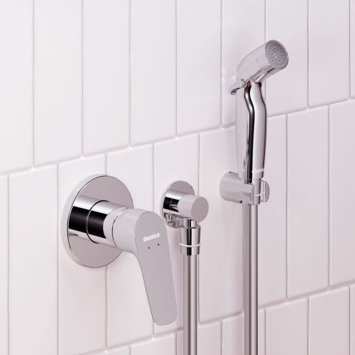 Гигиенический душ со смесителем Damixa Jupiter 777510001 хром