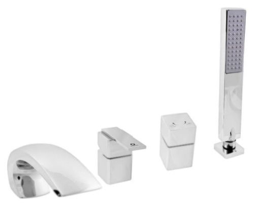 Смеситель RavSlezak LOIRA LR572.5P на борт ванны хром