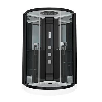 Душевая кабина Grossman GR242 120х120 четверть круга с крышей ориентация универсальная