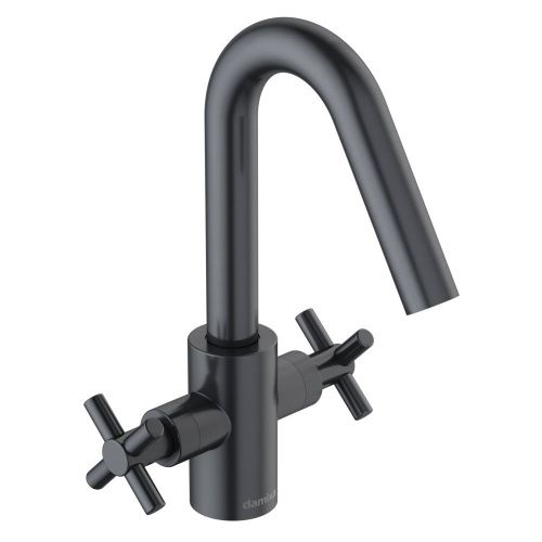 Смеситель Damixa Neo Classic 270210000 на раковину графит - фото 2