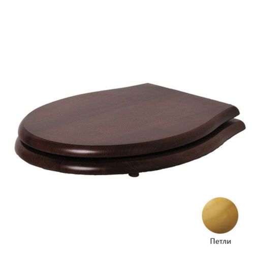 Крышка сиденье Azzurra Jubilaeum 1800NM/F noce/oro