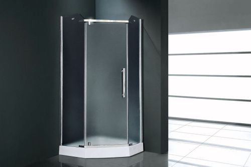 Душевой уголок Royal Bath TR RB90TR-C-CH 90х90 стекло рифленое профиль хром без поддона