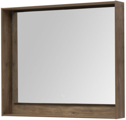 Зеркало с подсветкой Aquanet Милан 00336401 100х80 подвесное - фото 2