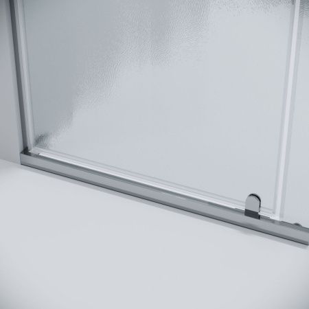 Душевой уголок Grossman Pragma 120.K33.03.1280.10.02 120х80 стекло текстурное профиль хром без поддона