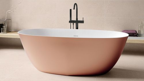 Ванна из искусственного камня Zenon Covadonga R 4000.000.000.000.31779 180х80 отдельностоящая овальная - фото 4