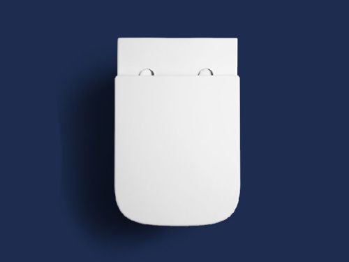 Чаша унитаза подвесная Hatria TECNA Y9DJ01 цвет белый без сиденья безободковая душевой смыв