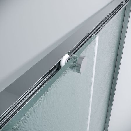 Душевая дверь Grossman Galaxy 1/2.K33.01.12.10.02 120х195 стекло текстурное профиль хром