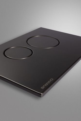 Клавиша смыва механическая CHARUS Robusto FP.330.GNM.05 цвет оружейная сталь - фото 3