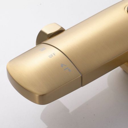 Душевая стойка Rose R3936G настенная цвет золото