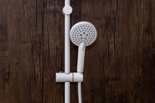 Душевая стойка Orange O-Shower OW02w настенная цвет белый - фото 4