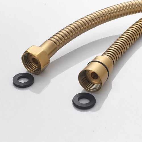 Душевая стойка Shevanik S4036G настенная цвет золото - фото 5