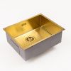 Кухонная мойка Grandex Aqua 5041741 55х45 цвет золото поверхность матовая