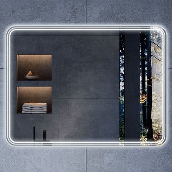 Зеркало с подсветкой Vincea VLM-3MA100 100х80 подвесное