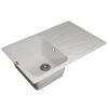 Кухонная мойка Uperwood Quartz Premium UPD-04 3910202112 80х50 цвет белый поверхность матовая