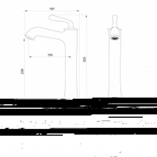 Смеситель для раковины Wonzon & Woghand Steam WW-88239008-MB на столешницу черный - фото 5