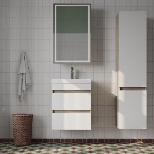 Зеркало-шкаф Iddis Zodiac ZOD5000i99 50х80 подвесной цвет белый - фото 5