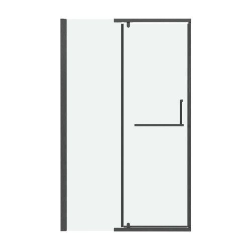 Душевая дверь Grossman Pragma 100.K33.03.120.42.00 120х195 стекло прозрачное профиль графит