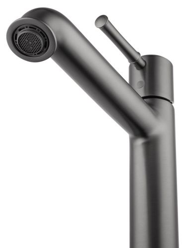 Смеситель для раковины Wonzon & Woghand Tor WW-88019073-BGM на столешницу серый - фото 3