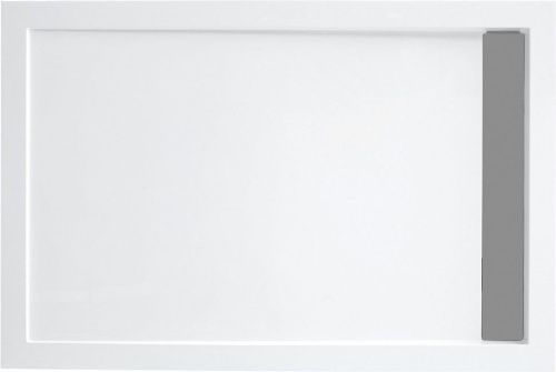 Душевой поддон из искусственного камня Aquanet Stone Lite НФ-00014627 120х80 белый с каркасом - фото 2