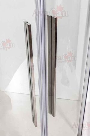 Душевой уголок AvaCan HC100 100х100 стекло прозрачное профиль хром без поддона