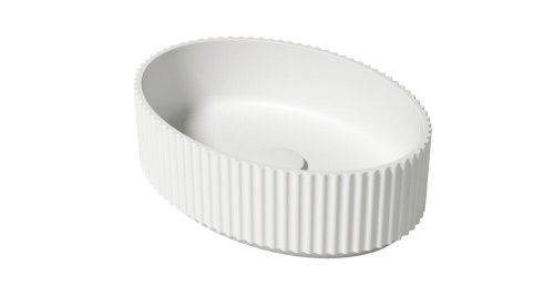 Раковина из искусственного камня Zenon Olympia 4000.000.000.000.39682 50х30 накладная цвет белый