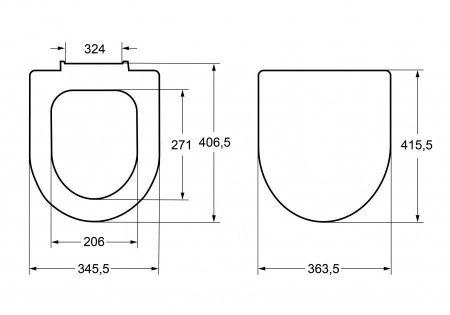 Крышка сиденье для унитаза Roca Meridian 78012AC00B